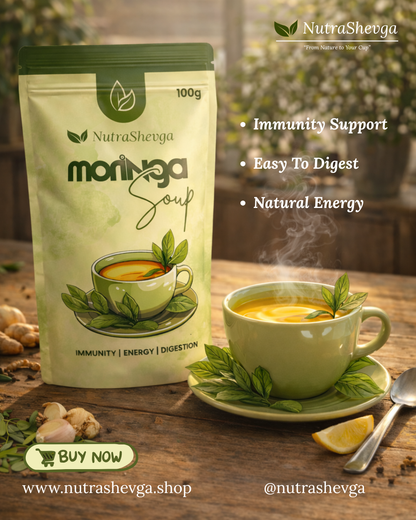NutraShevga Herbal Moringa Soup Premix